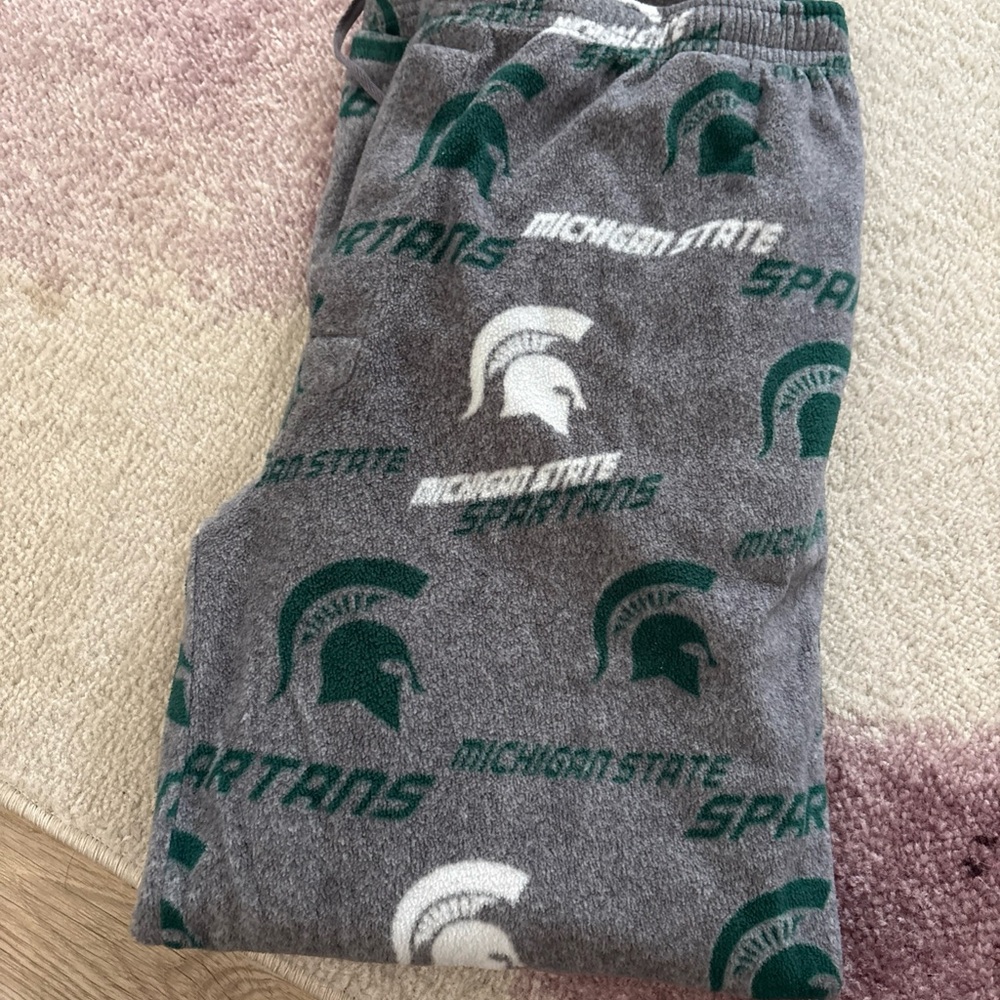 Michigan State Spartans Gray Lounge Pants